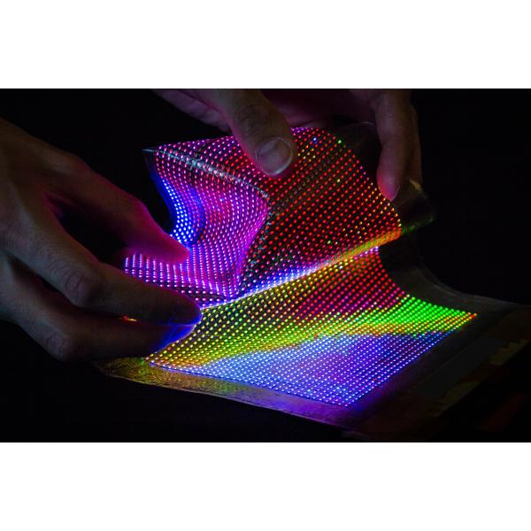 Electricity Flexible LED Display Screen Soft Rubber Modules With Easy Maintenance