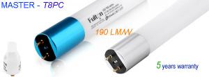 China High Efficient T8PC Triproof LED Tube Light IP20 Luminous Surface PC Cover on sale