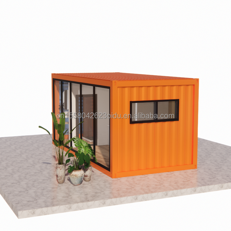 Prefab Living Container House Mobile Container Home With Bathroom Kitchen bedroom Customized Color Aluminum Alloy Windows