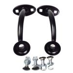 Universal Car Fitment Highboy Black Anodizing Fenderless Hot Rod Headlight Mount