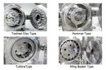 Dry Vegetable Leaves Fine Powder Grinder Machine Small Yield Stainless Steel