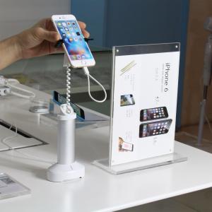 COMER clip Phone stand shop NEW Design stand alone with gripper option mobile phone security holder