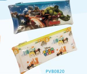 China SA8000 0.3mm Zippered Gift Bags Custom PVC Plastic Waterproof Pouch For Packing TUV wholesale