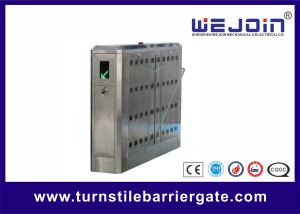 China stainless steel fast lane automatic access control system , flap barrier gates , barrier gates wholesale