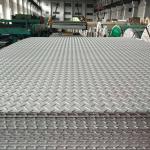 6mm Thick Stainless Checkered Plate 316L Decorative Sheet Metal 4x8