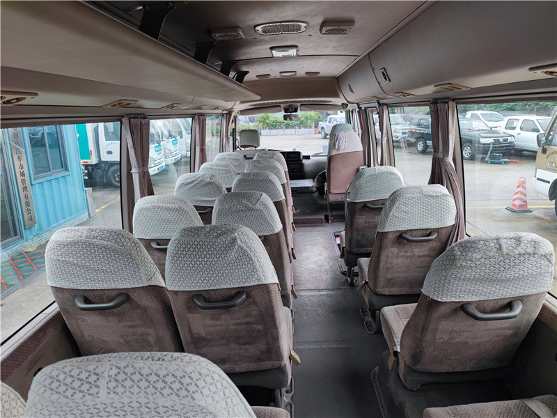 Toyota Diesel Second Hand Luxury Bus 23 Seats Coaster Series