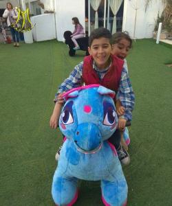 China Hansel amusement park electric children token operated motorized riding toys wholesale