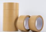 Hot Melt Kraft White Adhesive Tape For Industry Kraft Labels