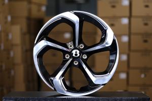 China Polished 22x10 Inch Wheels Custom 9.0-13J BENTAYGA S Forged Alloy Rims wholesale