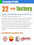 HDPE 1550nm Self Supporting All Dielectric Armored Fiber Optic Cable G652D G657A