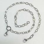 Fashion 316L Stainless Steel Glass Floating Locket Chain GLC006-Mother Son Flat