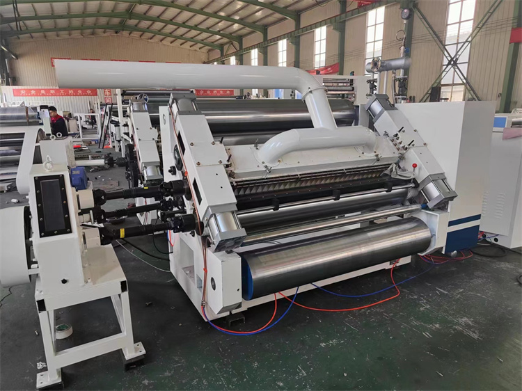 Customized Color Liheng Boxing Machines Single Facer 2 Ply Corrugated Cardboard Machine