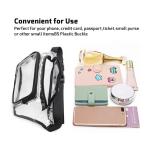 Clear Pvc Crossbody Mobile Phone Storage Bag Transparent Belt Waist Bag Chest