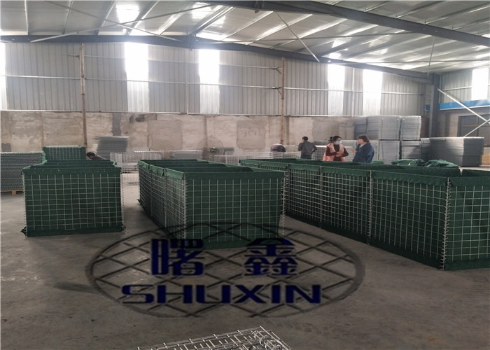 Sand Color Hesco MIL19 Defensive Barriers For Military