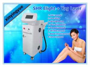 532nm 1064nm Laser E- Light Hair Removal Machine with 10 Color Touch Screen