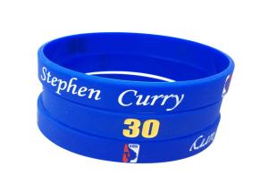China Filled Color / Size Custom Silicone Bracelets , Debossed Silicone Bracelets wholesale