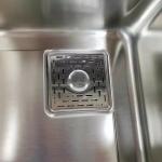 Factory Send Durable Stainless Steel Handmade Sink Topmount Pressed Drawn