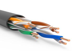 China Pvc Jacket Netowork Ethernet LAN Cable Utp Cat 6 24awg 2pr 4pr 305m 1000ft 0.56 Utp Indoor wholesale