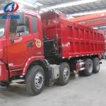 40 Tons 40 Cubic Meter Container Tipper Truck Semi Trailer Featuring 10 Leaf