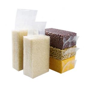 China 120mic PET/NY/PE Plastic Vacuum Seal Storage Bags For Rice ASP wholesale