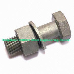 China Hex Bolts Steel Buildings Kits For Steel Frame Building And Bridge Construction wholesale