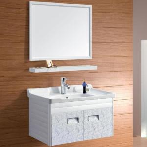 China Modern Alunimun Bathroom Vanity/ all aluminum bathroom cabinet/Mirror Cabinet /DB-8116 800X460mm wholesale