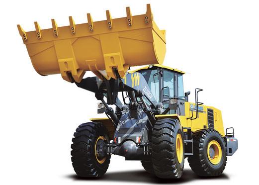 Energy saving ZL50GV Wheel Loader earthmoving machinery hire EU - III Standard