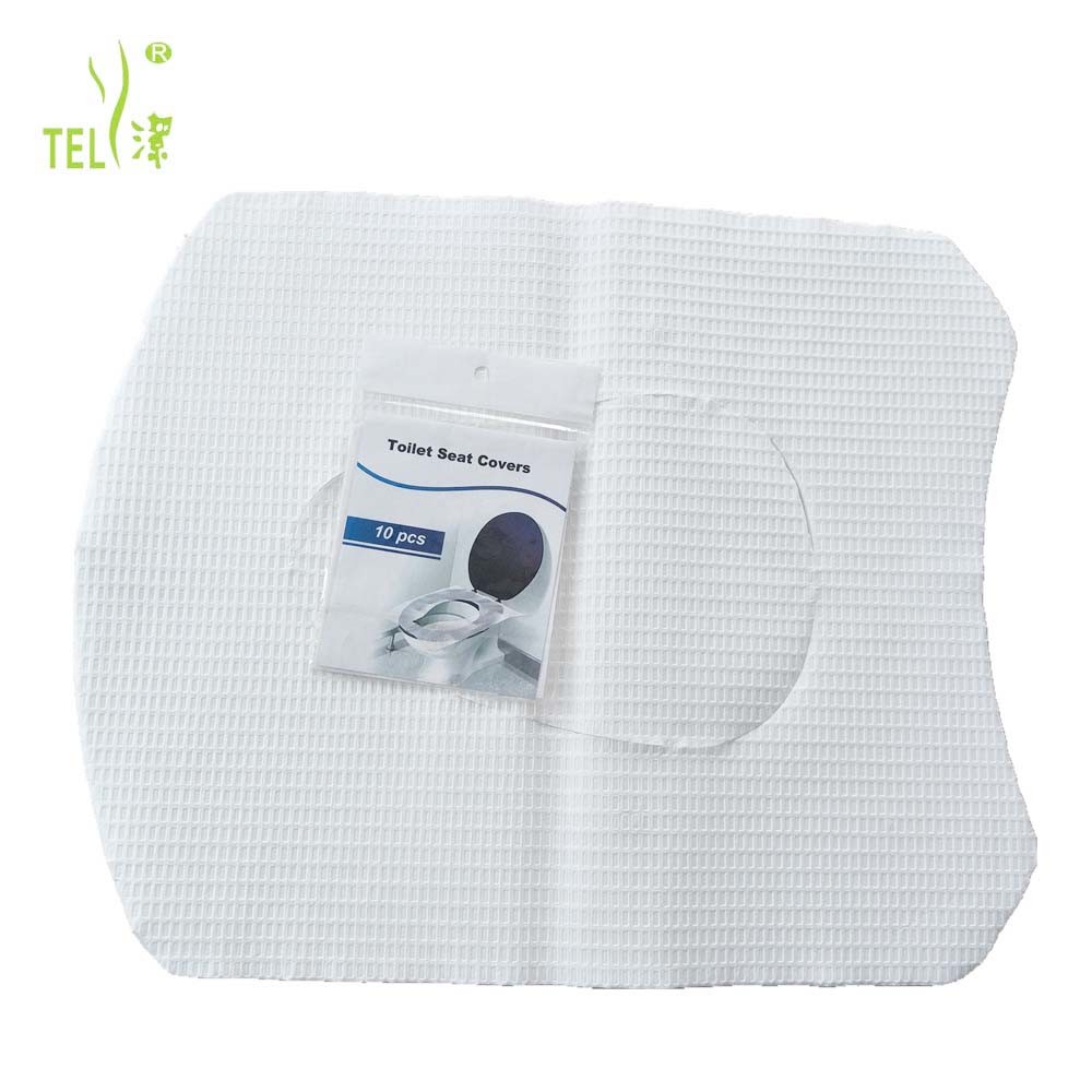 38*45cm 1/4 Fold Biodegradable Toilet Seat Covers