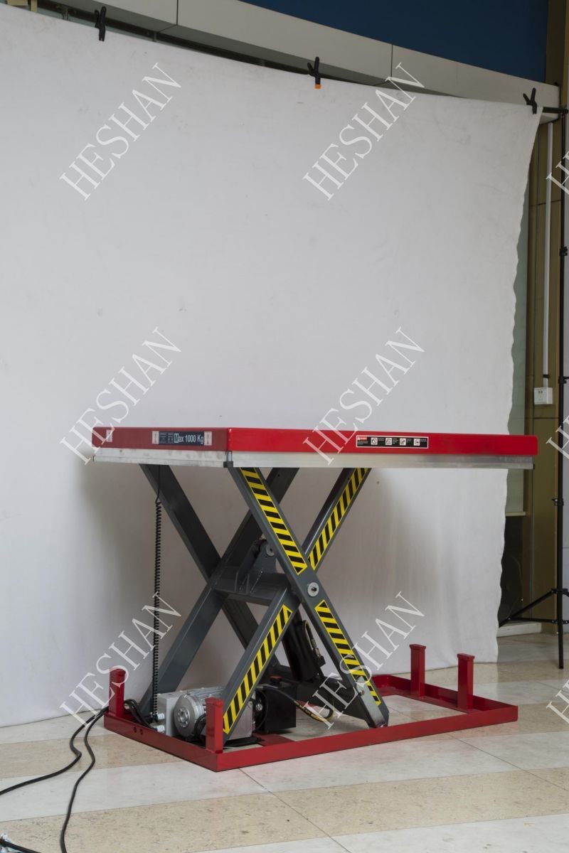 Customized Small Electric Hydraulic Table Lift Platform 2000IBS 4000IBS Load