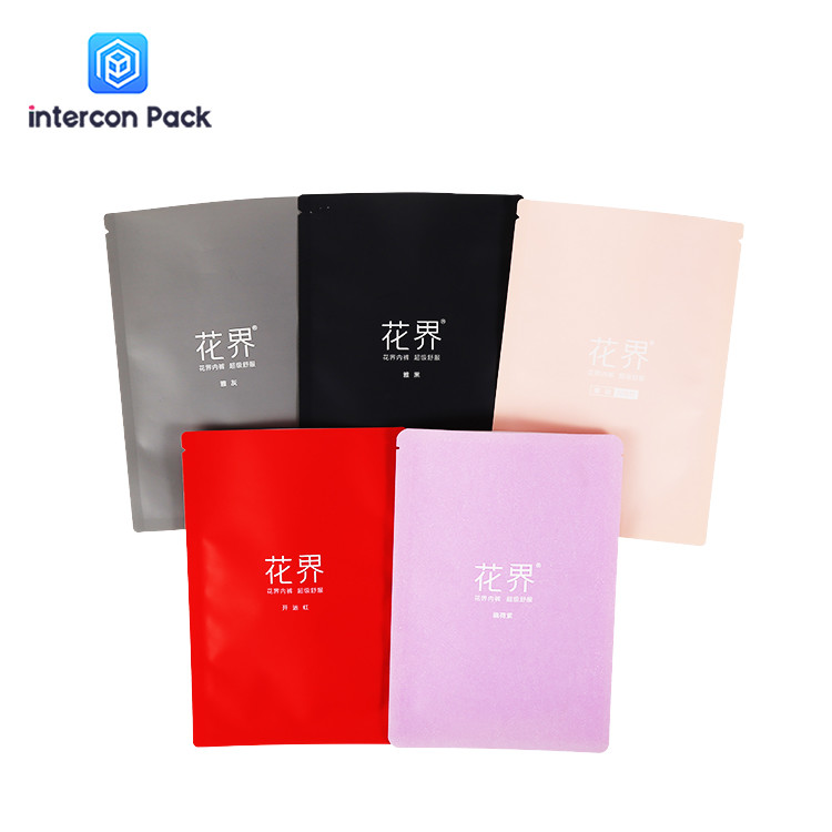Thickness 0.07mm Kraft Paper Pouch Customized Printing Degradable Material