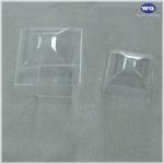 5 oz Square Clear Plastic Dessert Cups Small Clear Plastic Tumbler Cups Great