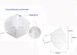 White Surgical Mask Kn95 N95 Protective Ce Security Protection 17.5*9.5cm