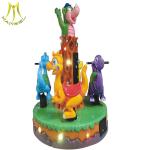 Hansel hot selling children play small merry-go-round indoor children fun