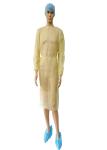 Waterproof Comfortable Medical Isolation Gowns Disposable For Doctor