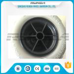 9 Inch Pneumatic Rubber Wheels PP Rim , Balloon Hand Truck Wheels Without