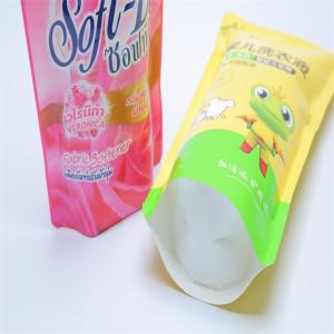 China Easy Wash Liquid Detergent Pouch 1-10 Colors Rotogravure Printing As Customized wholesale
