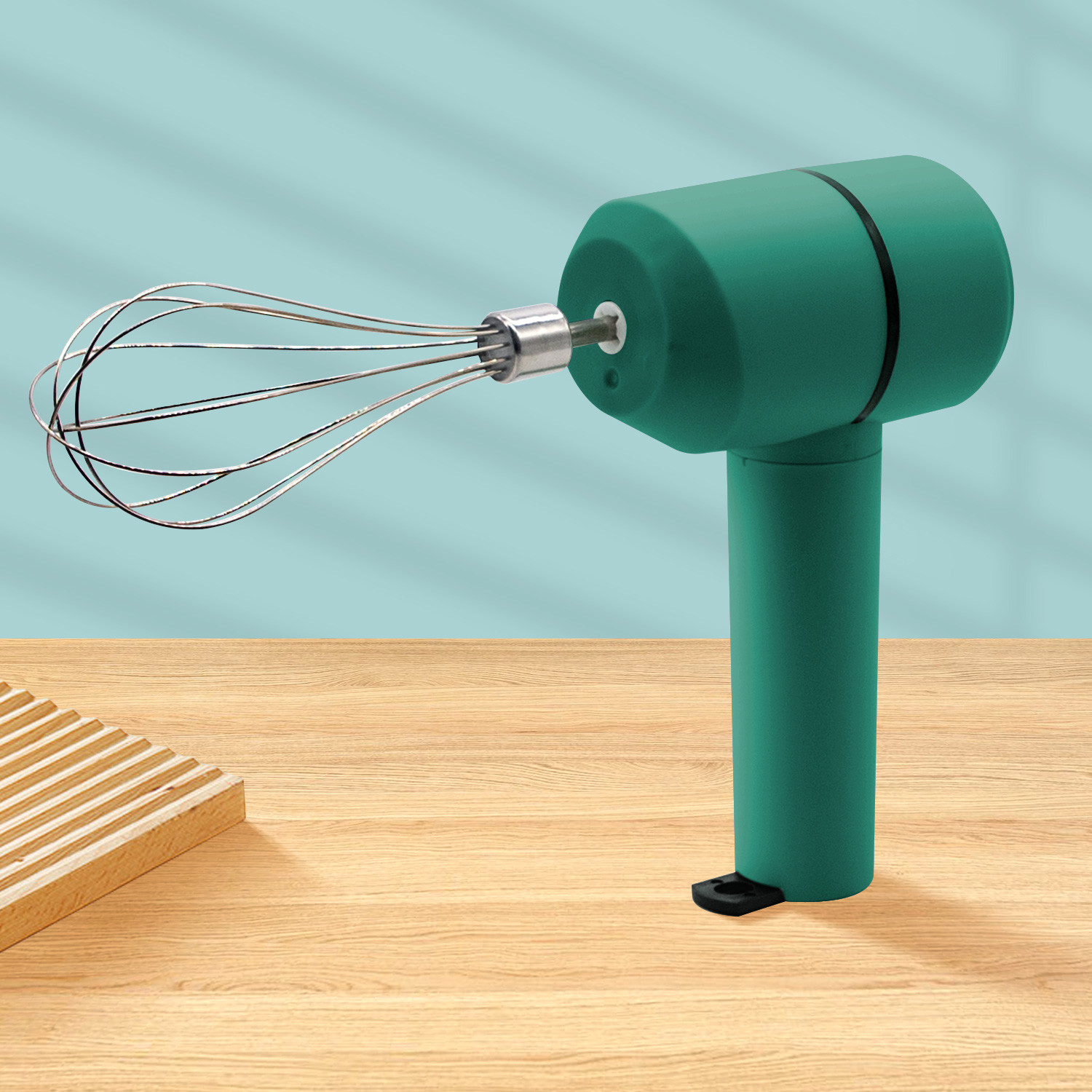 Kitchen Mini USB Charging Port Handheld Electric Mixer Three Speed Adjustable