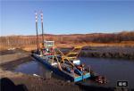Discharge Distance 2000m Hydraulic Sand Dredger Vessel Mining