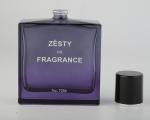 100ml Square Glass Perfume Bottle Personal Care Packaging OEM Screen Printing