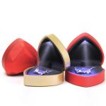 Customized Size LED Plastic Jewelry Packaging for Ring Necklace Earrings and
