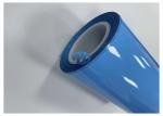 80 μm High Density Polyethylene Film Blue UV Cured Silicone Coating Film No