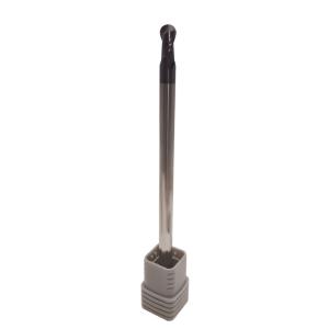 China 65HRC 30 Helix Extra Long Solid Carbide Ball Nose Endmills wholesale