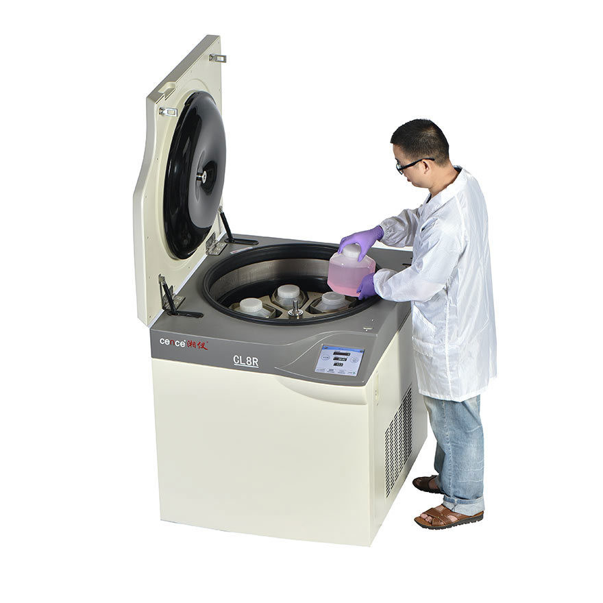CL8R Medical Centrifuge Machine Large Capacity With Swing Rotors