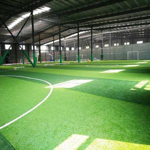 China Green And Customized Artificial Grass PE PP Construction For Stunning Outdoor Look wholesale