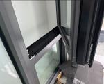 Aluminum Swing Sash Window Fluorocarbon Spraying With Laminated Glass