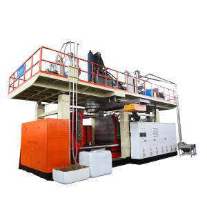 China 220L Three Layers Double L-Ring Drum Blow Molding Machine with 55/75/55kw Extruder Motor wholesale