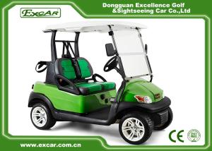 China EXCAR ADC Motor 2 Seater Electric Powered Golf Carts Aluminum Chassis wholesale