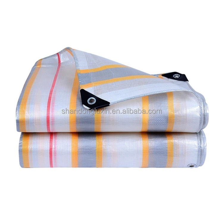 500D Yarn Count Waterproof PE Tarpaulin for Heavy Duty Applications