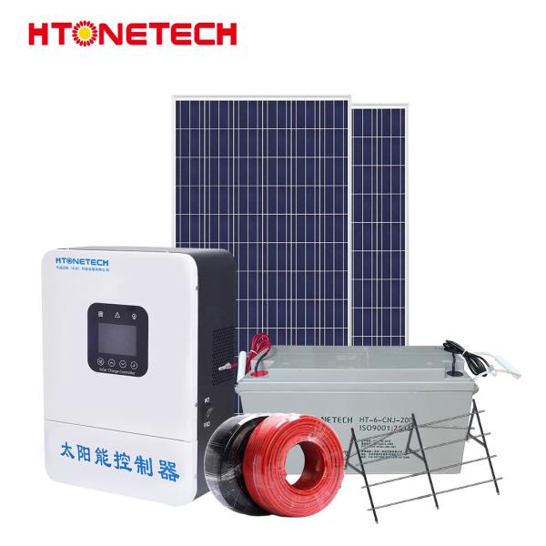 Storage Power 2400wh Off Grid Solar System Kit Reverse Connection