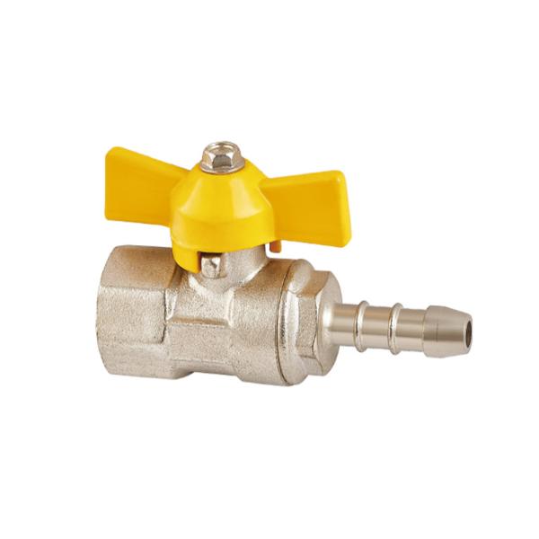 Tuya Smart Brass Gas Valve T Handle Wifi Zigbee Water Gas Leak Valve Erosion
